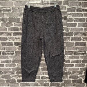 Lululemon lab Double-Knit Jacquard Pant 26" Leopardo Mini Jacquard Lunar Rock